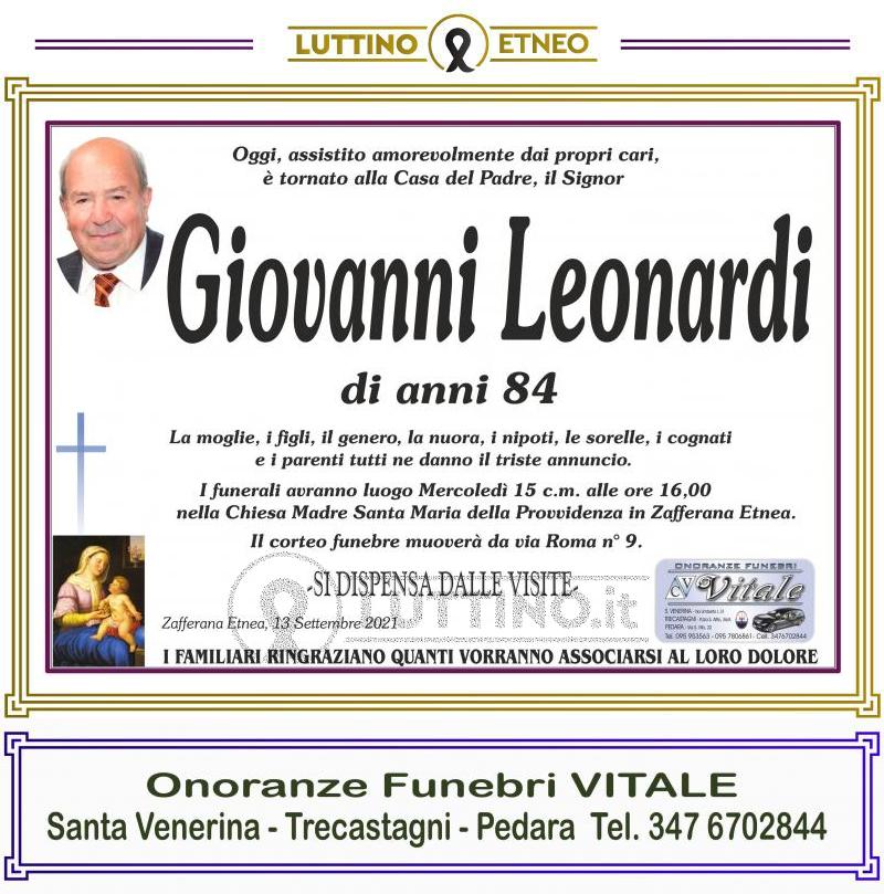 Giovanni  Leonardi 